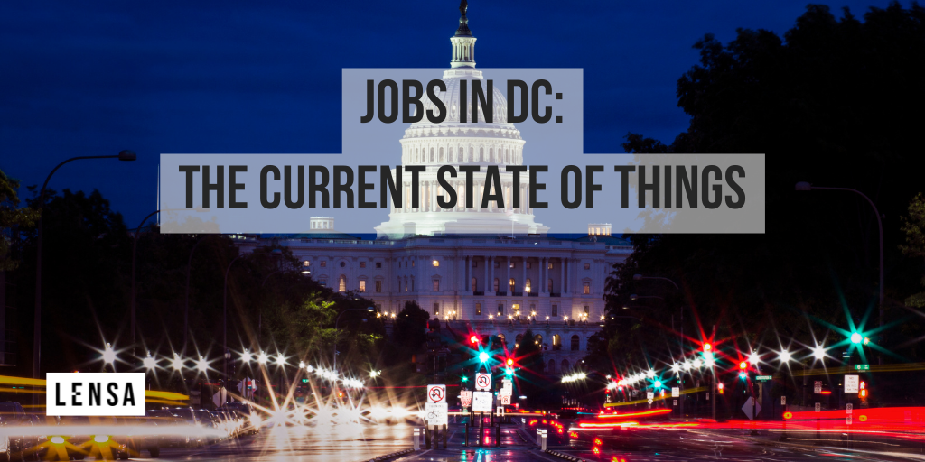 Capitol Building panorama on Pennsylvania Avenue in Washington DC