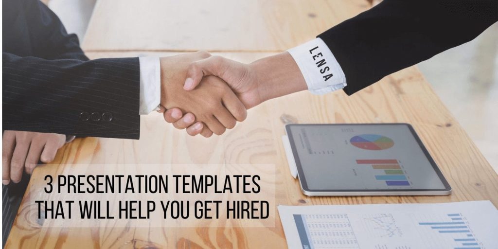 presentation templates that will help you get hired