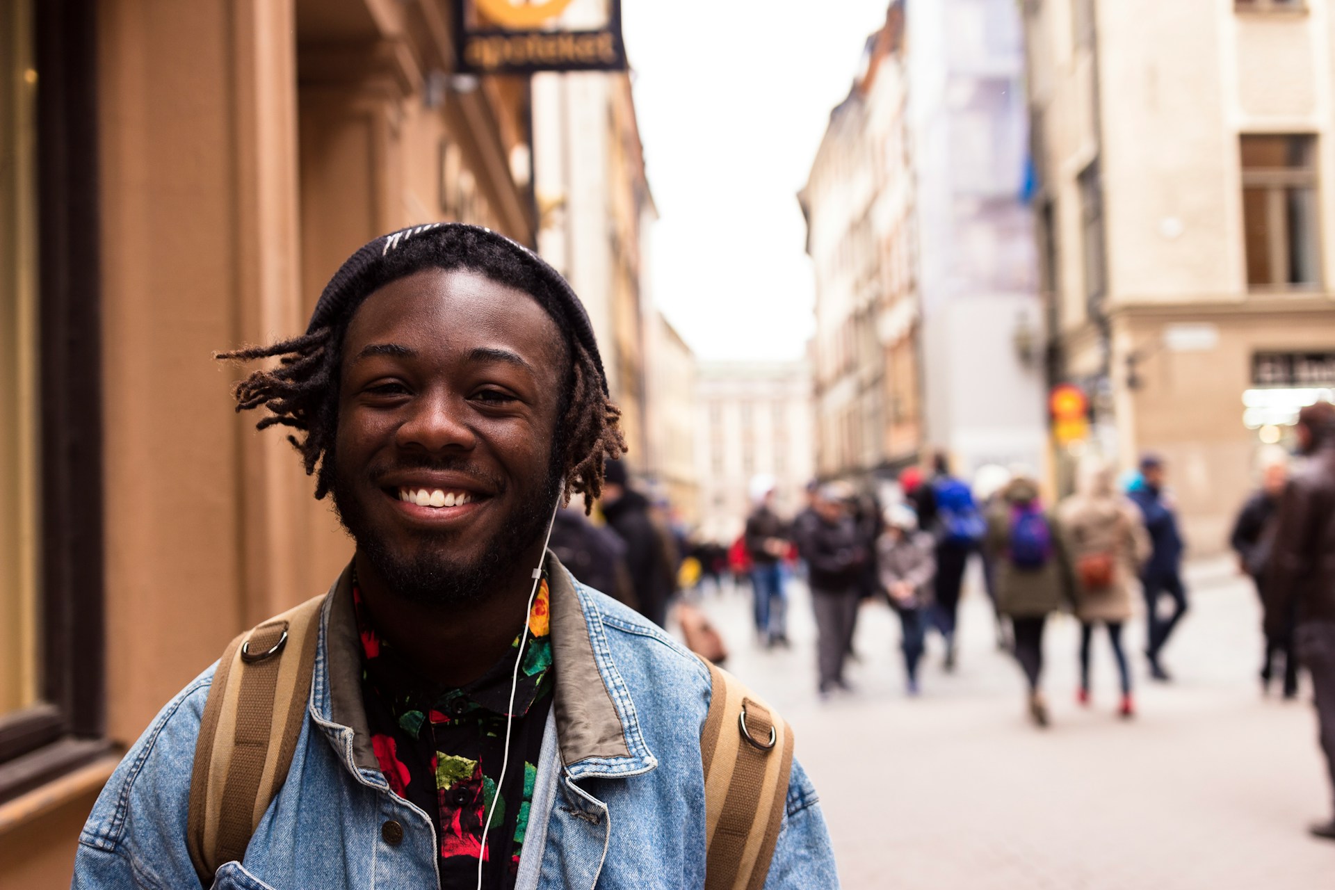 teen smiling