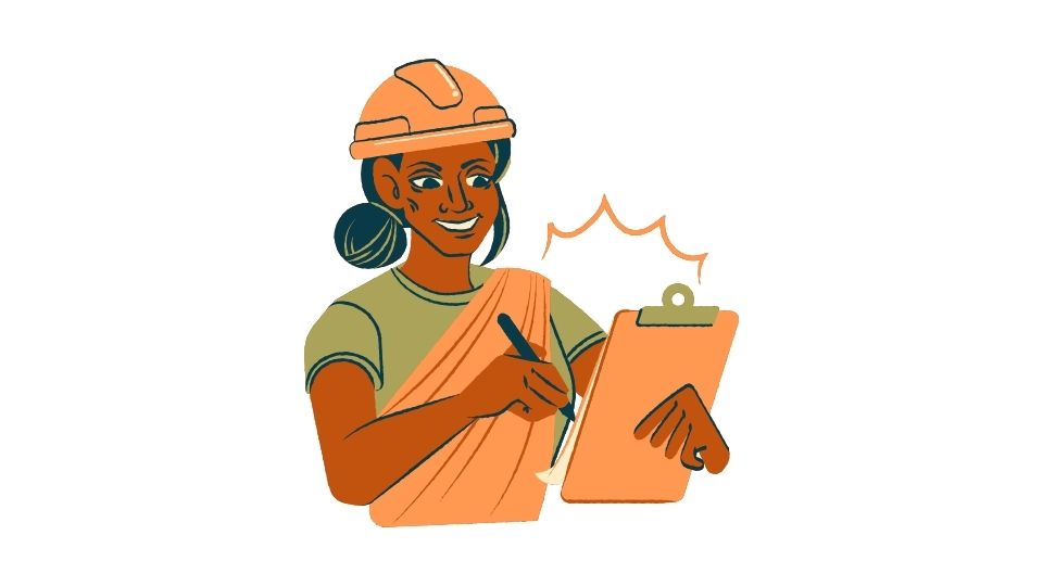 a worker ilustrations