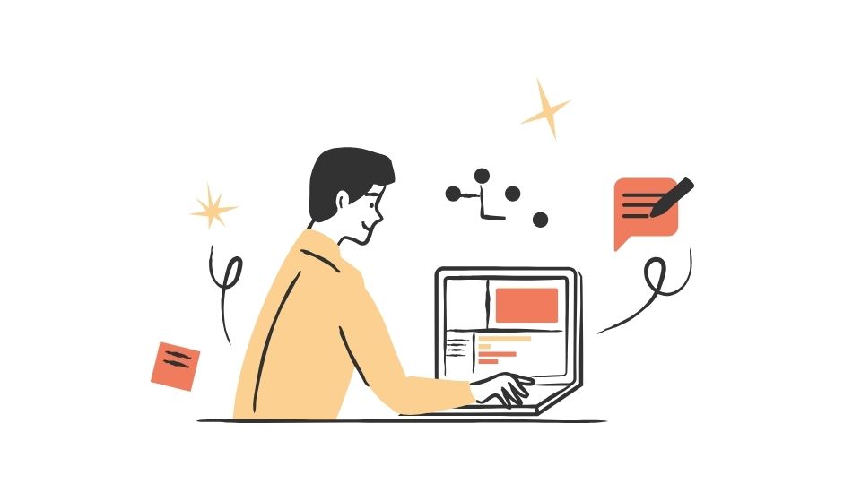 illustration about worker