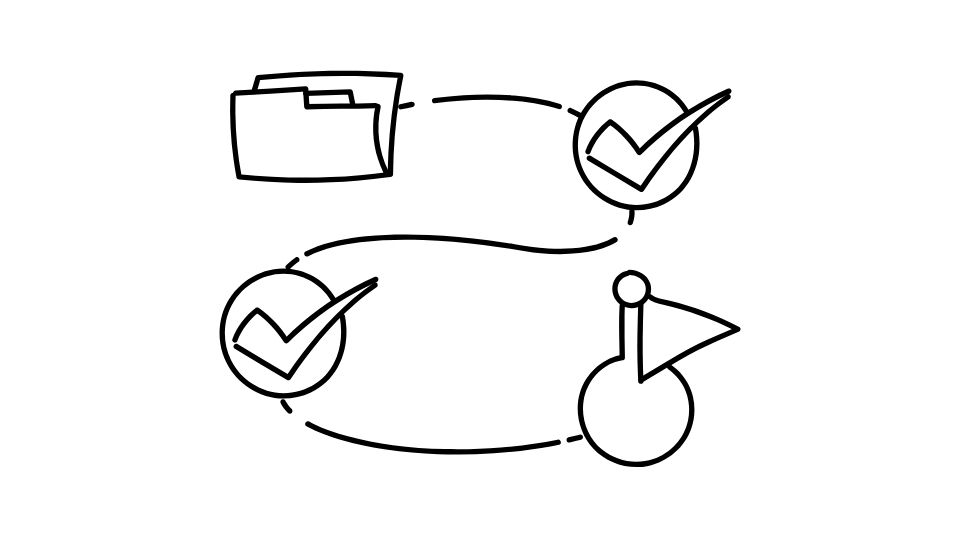 the black line simple