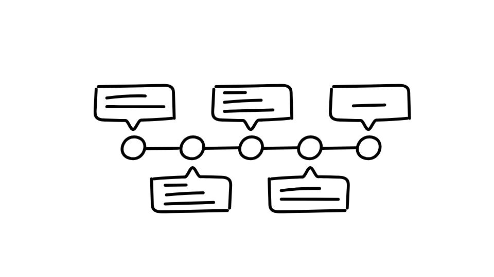 the black simple line