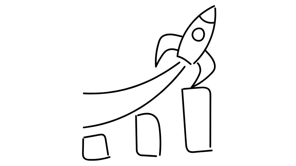 the black simple line