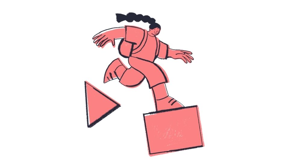 the cartoon pink