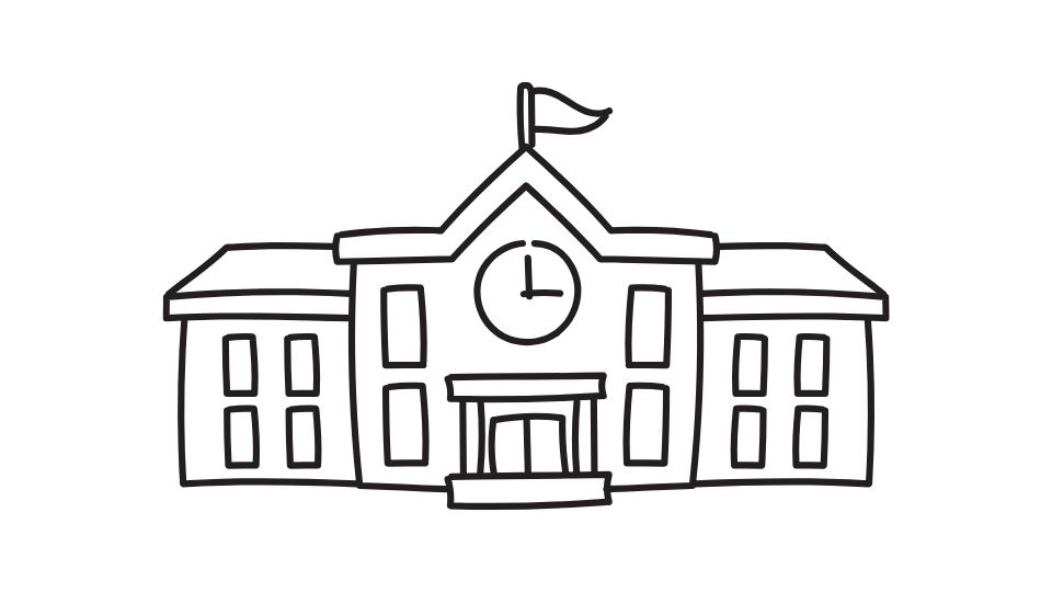 the simple drawing