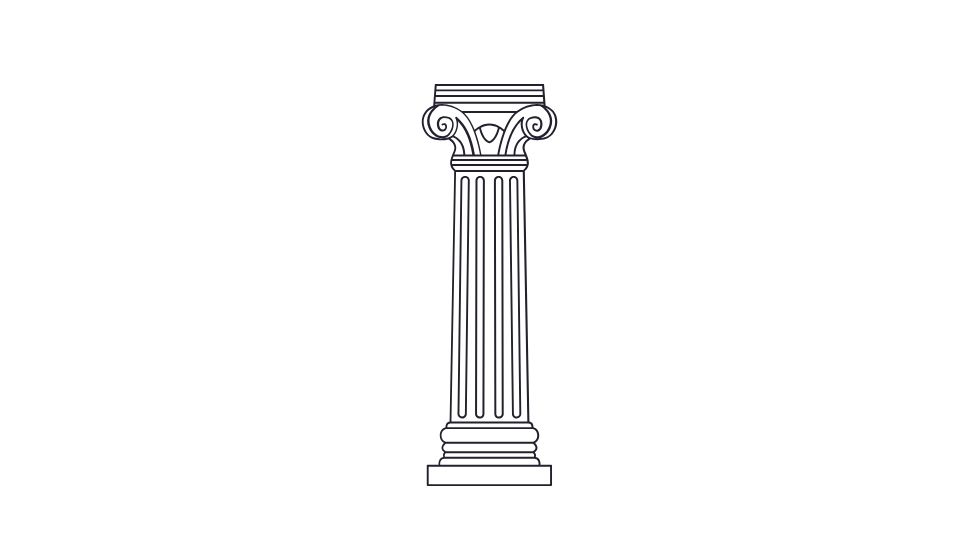 the simple drawing