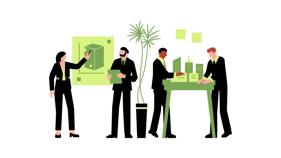 the worker illustrations
