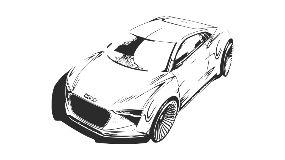 the car