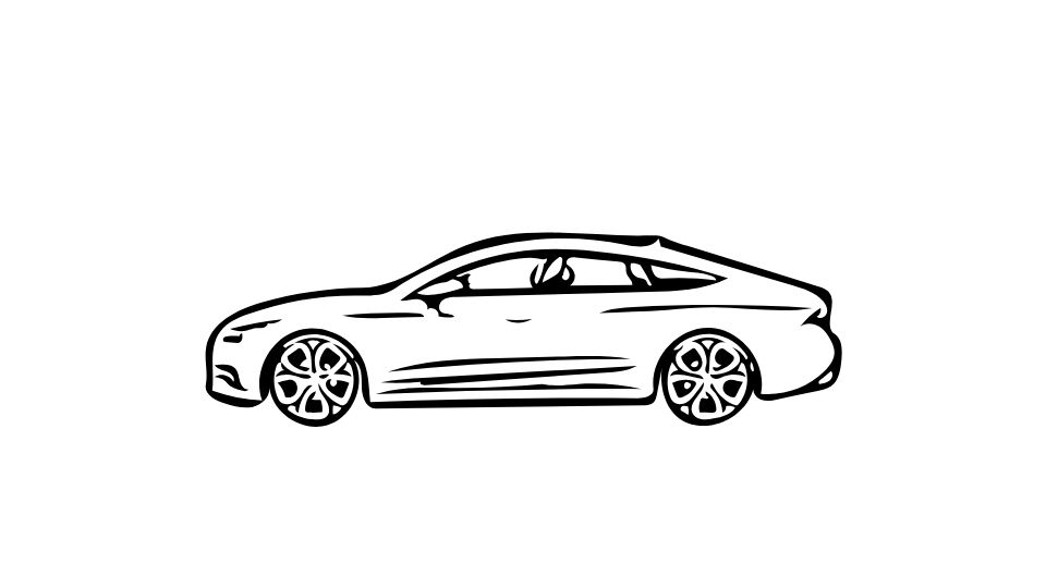 the car